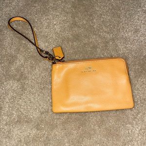 Used like new Coach wristlet.
